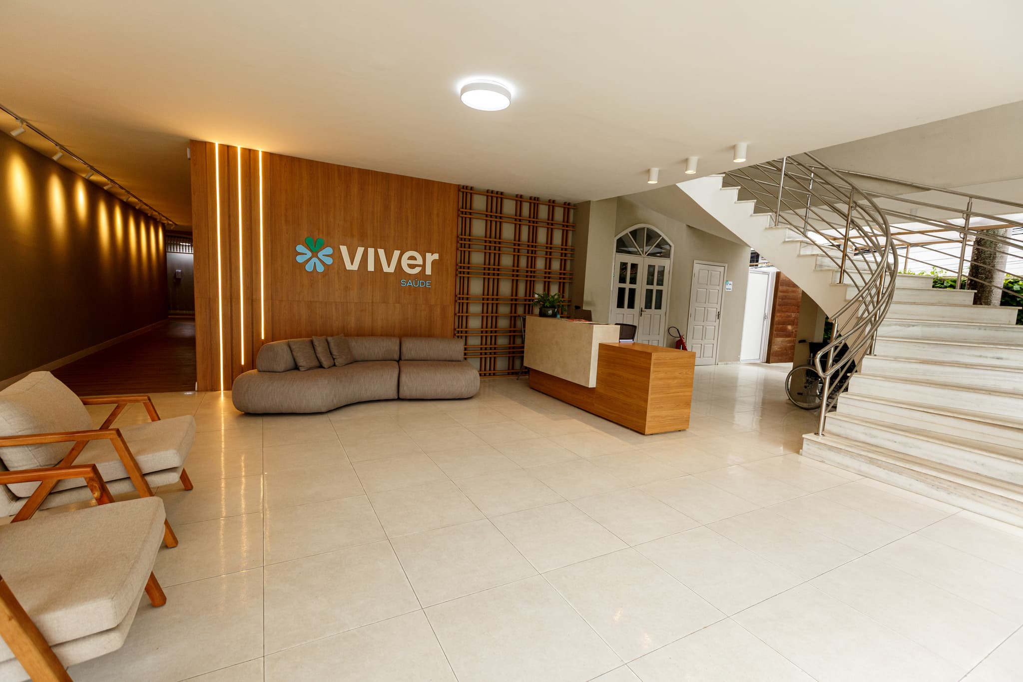 Recepção principal da CASA